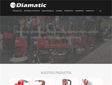 Tablet Screenshot of diamaticmx.com